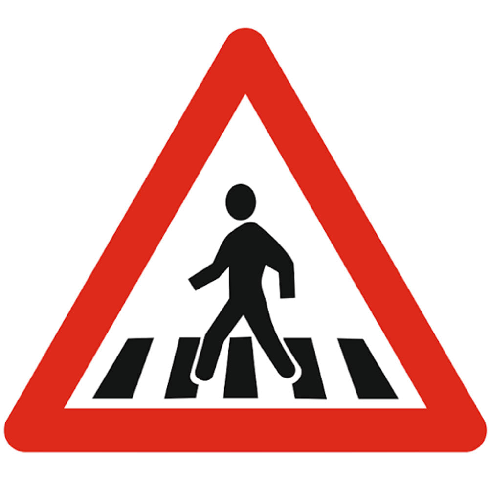 Presemnalizare trecere pentru pietoni