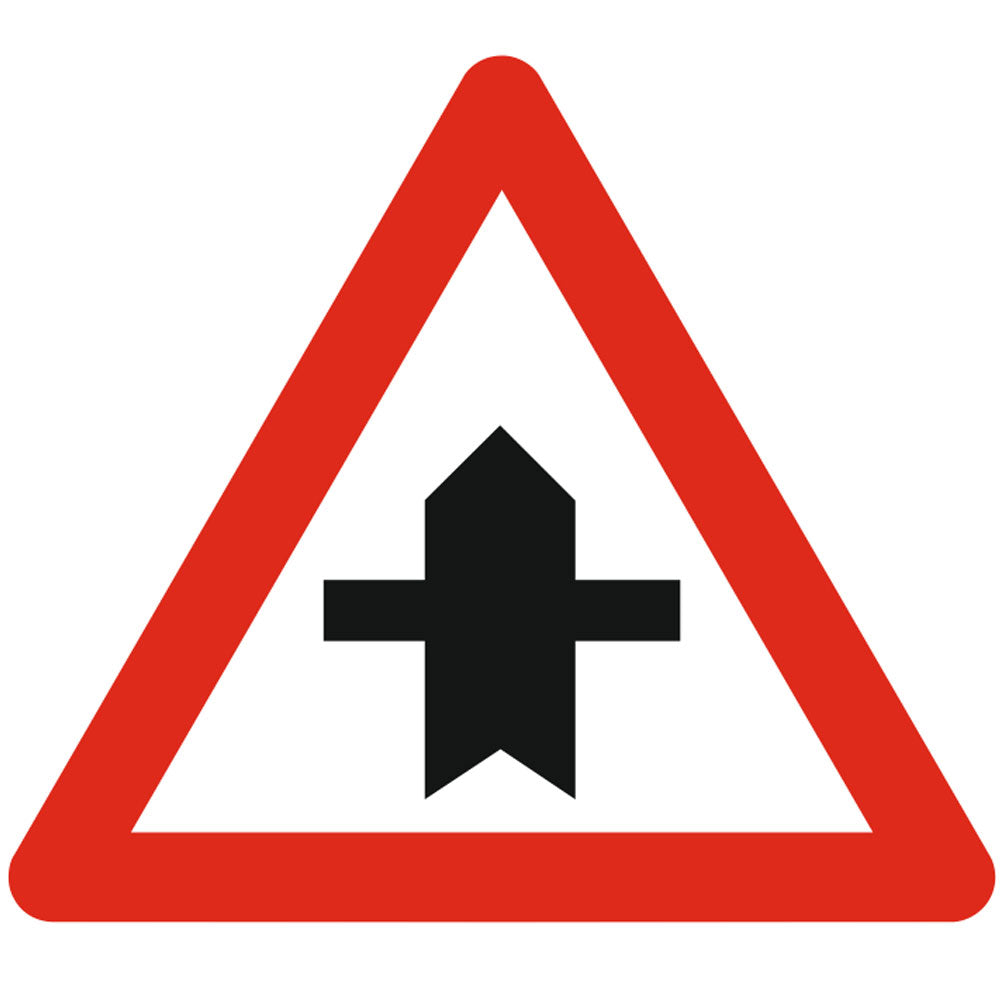 Intersectie cu un drum fara prioritate