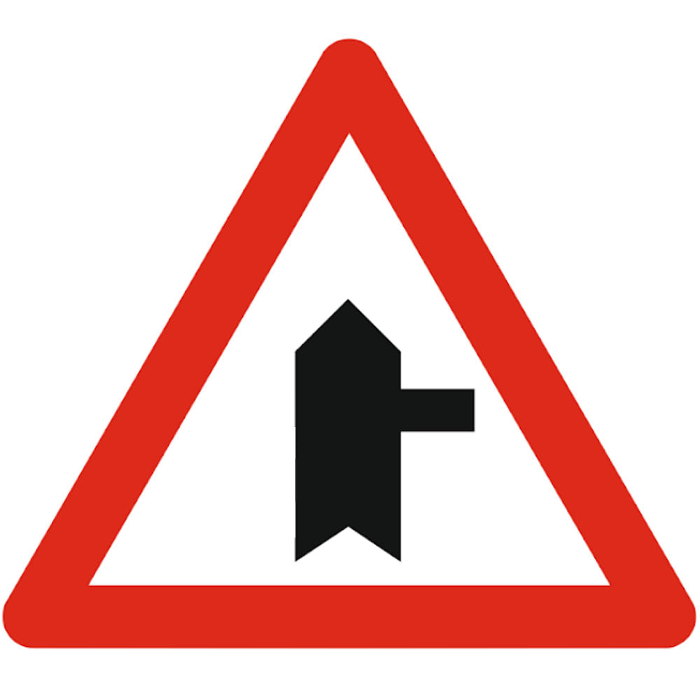 Intersectie cu un drum fara prioritate