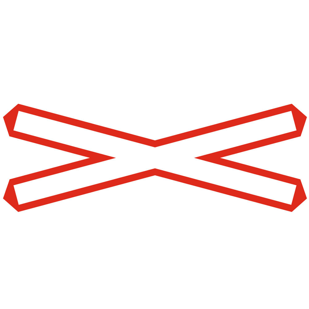 Trecere la nivel cu o cale ferata simpla, fara bariere