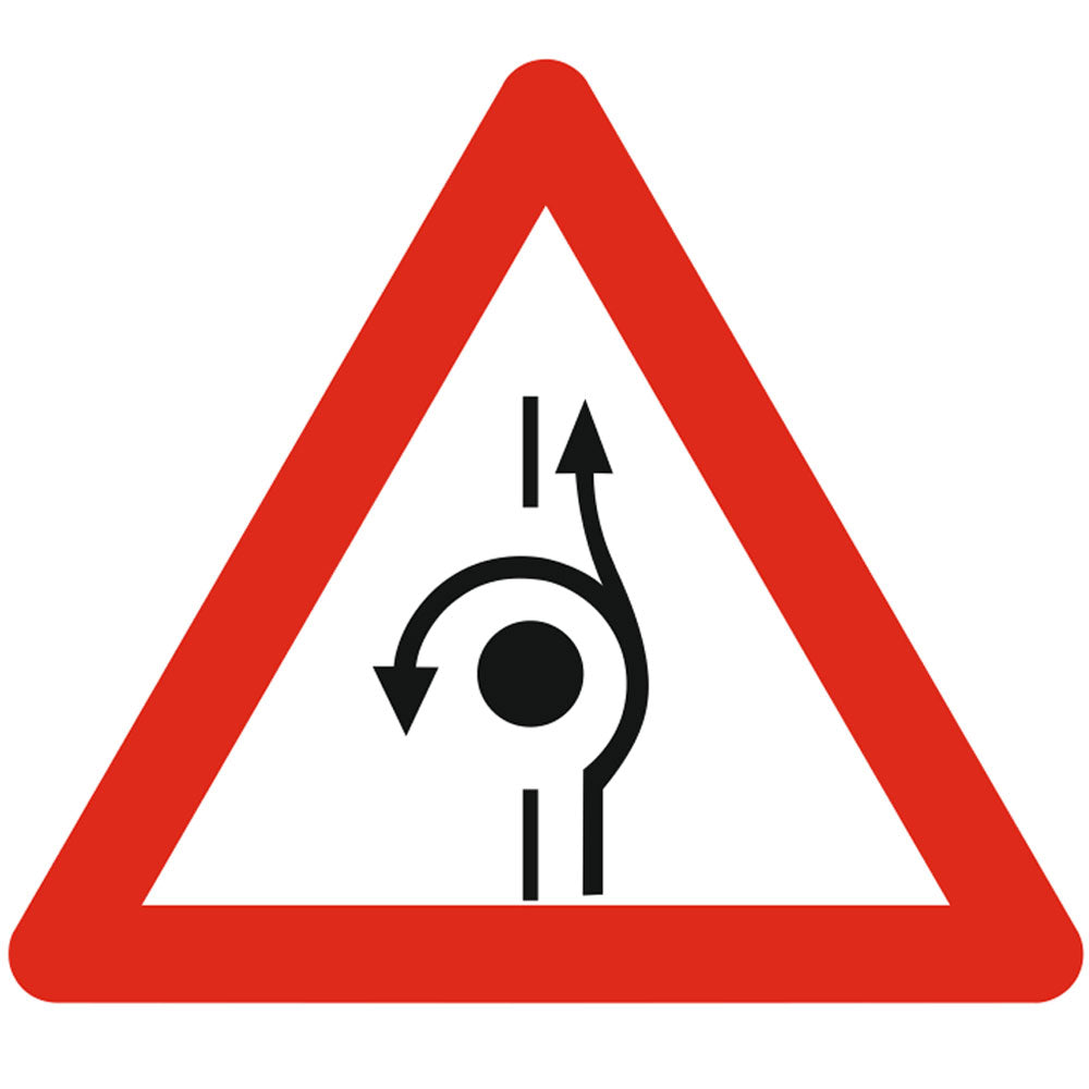 Presemnalizarea unui punct de intoarcere a vehiculelor