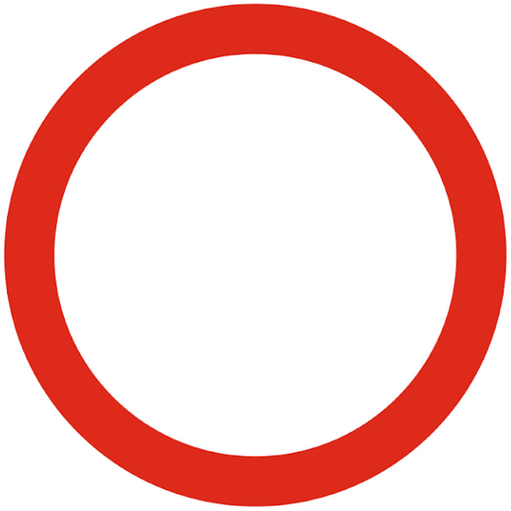 Circulatia interzisa in ambele sensuri