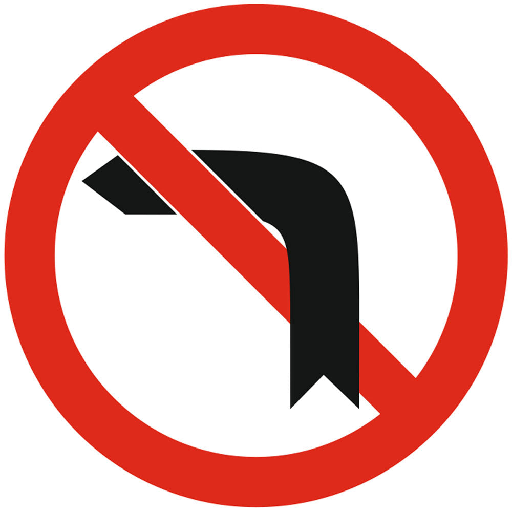 Interzis a vira la stanga