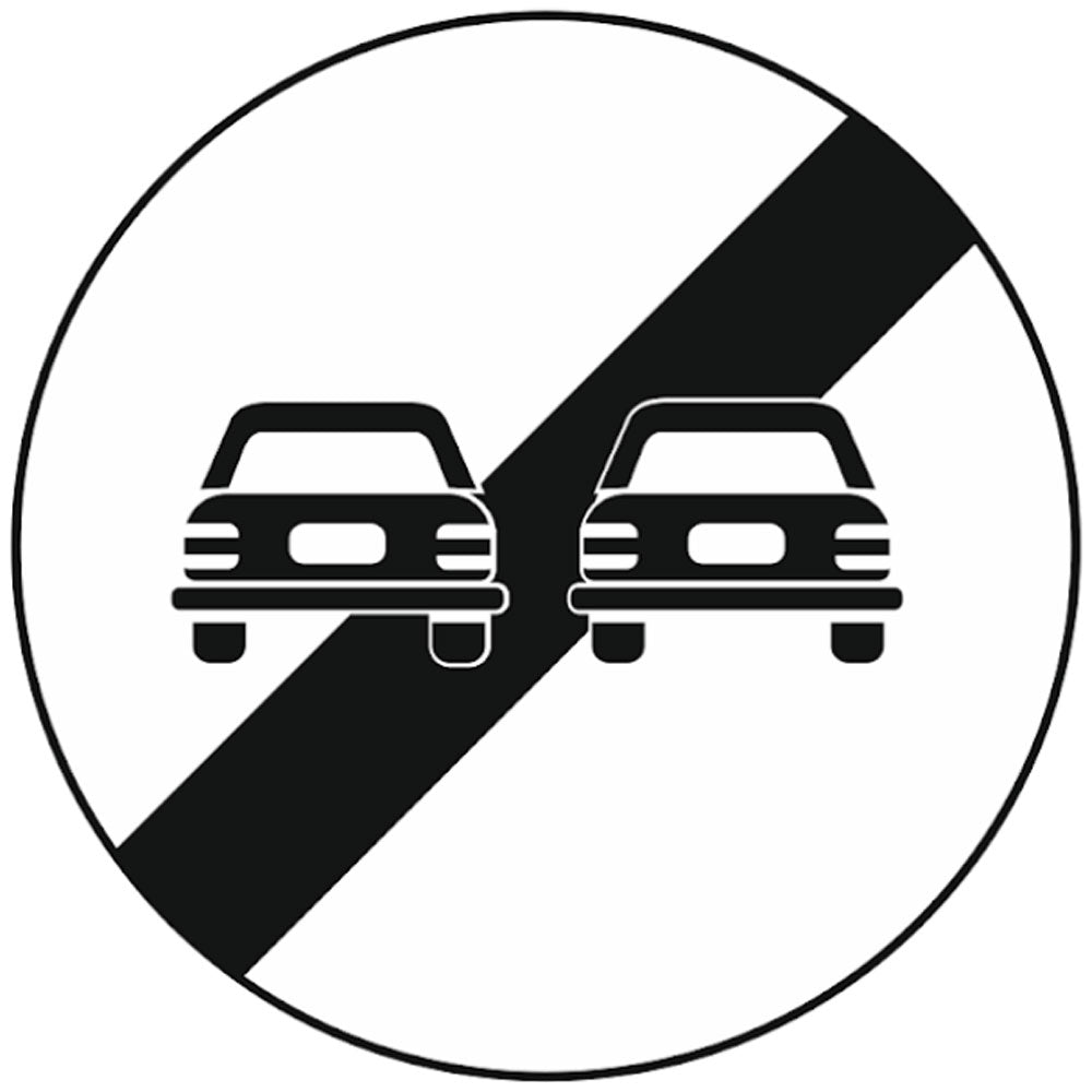 Sfarsitul interzicerii de a depasi