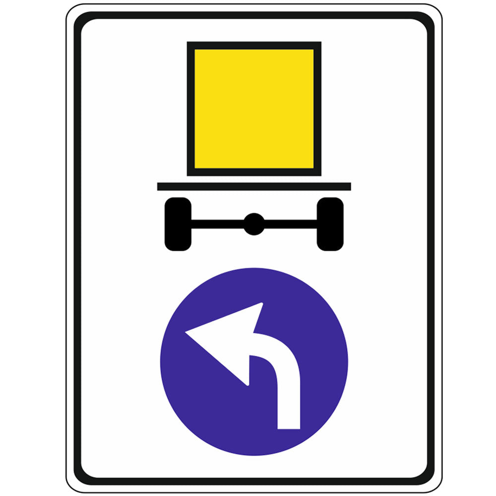 Directia obligatorie pentru vehiculele care transporta marfuri periculoase