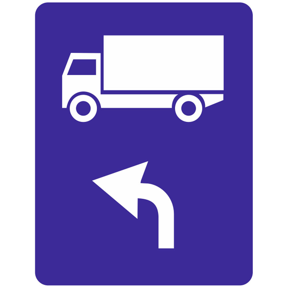 Traseu de urmat pentru anumite categorii de vehicule