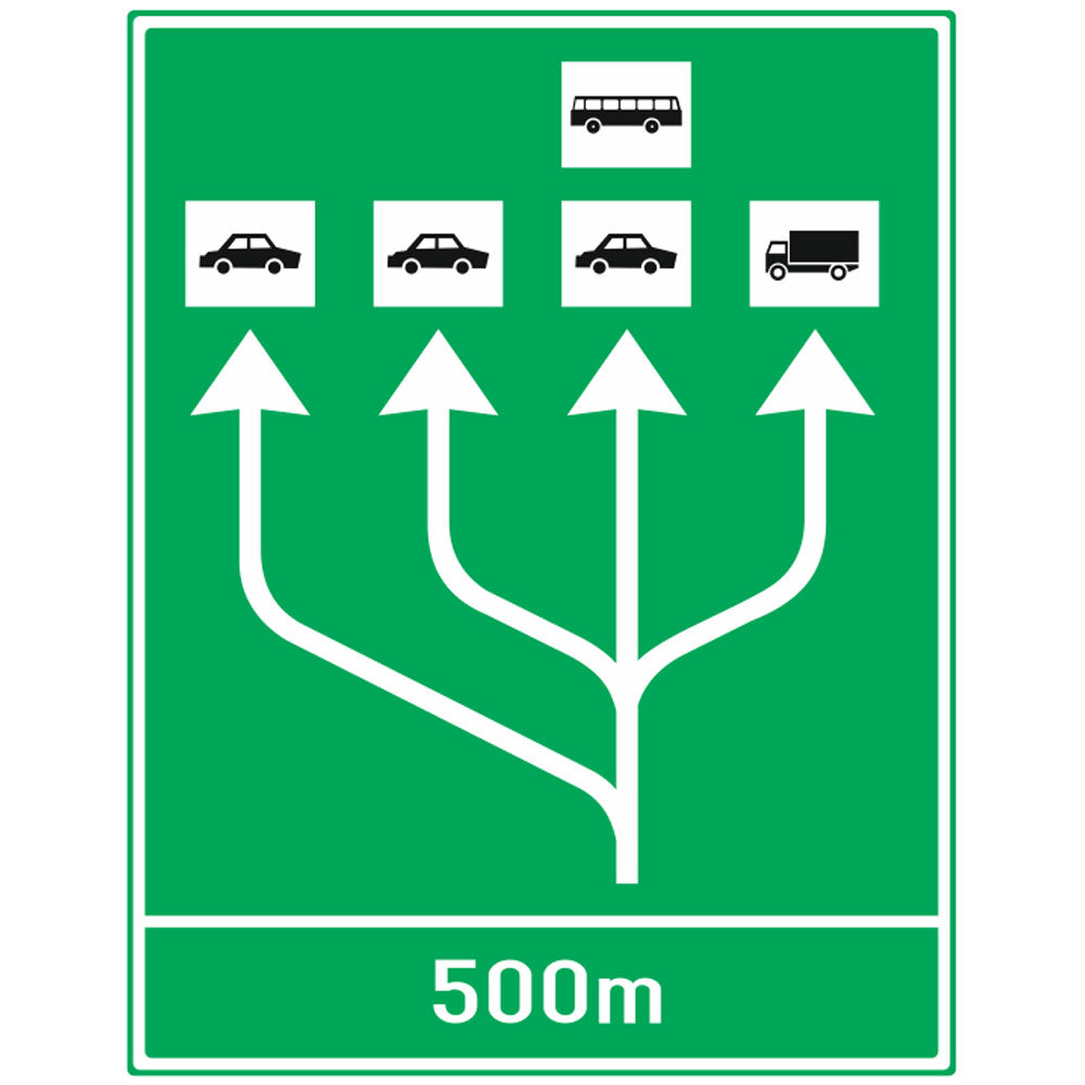 Selectarea circulatiei pe categorii de vehicule la apropierea de o statie de taxare
