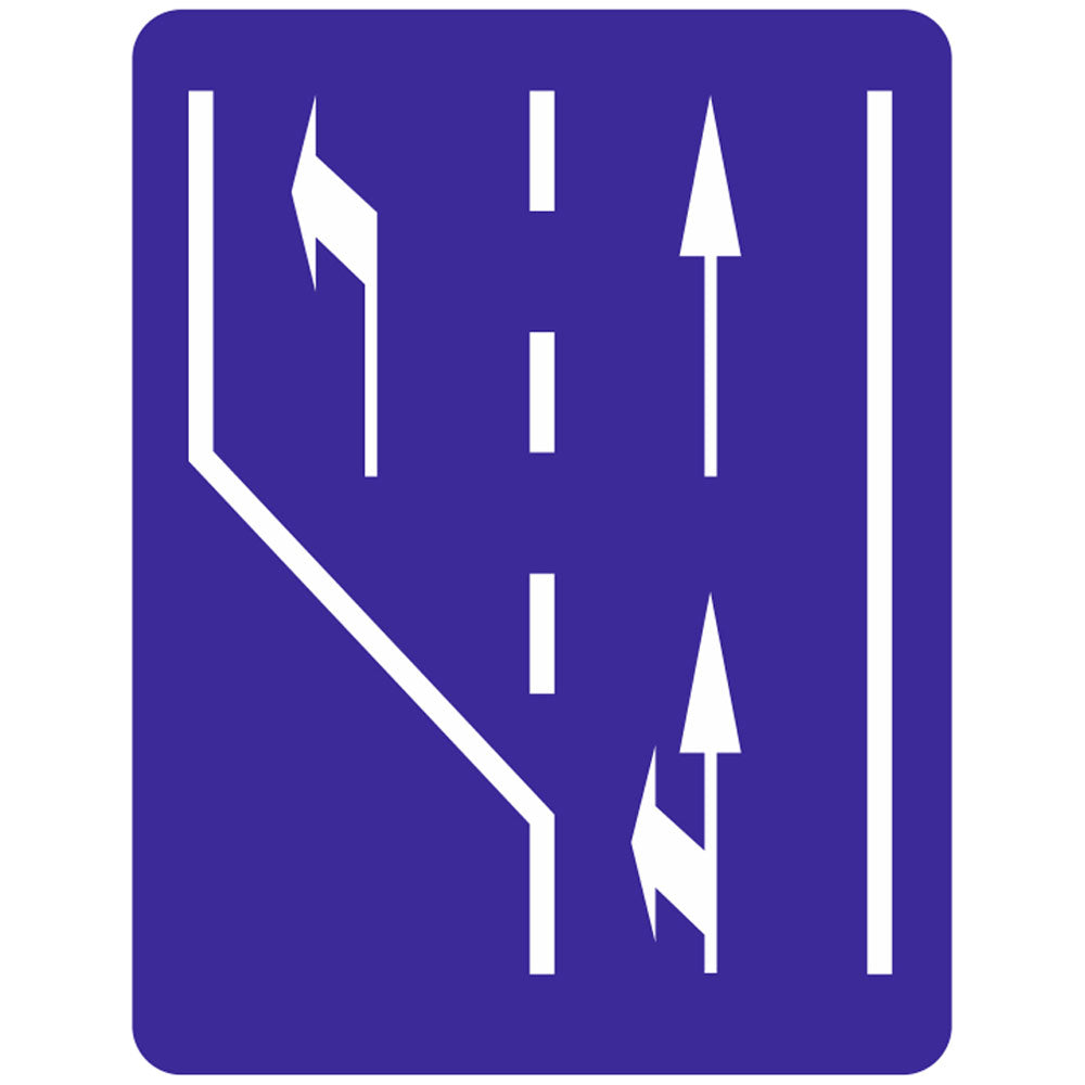 Selectarea circulatiei pe directii de mers in apropierea intersectiei