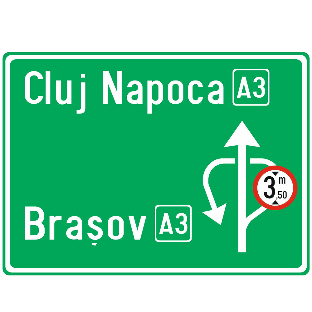 Punct de intoarcere pe autostrada