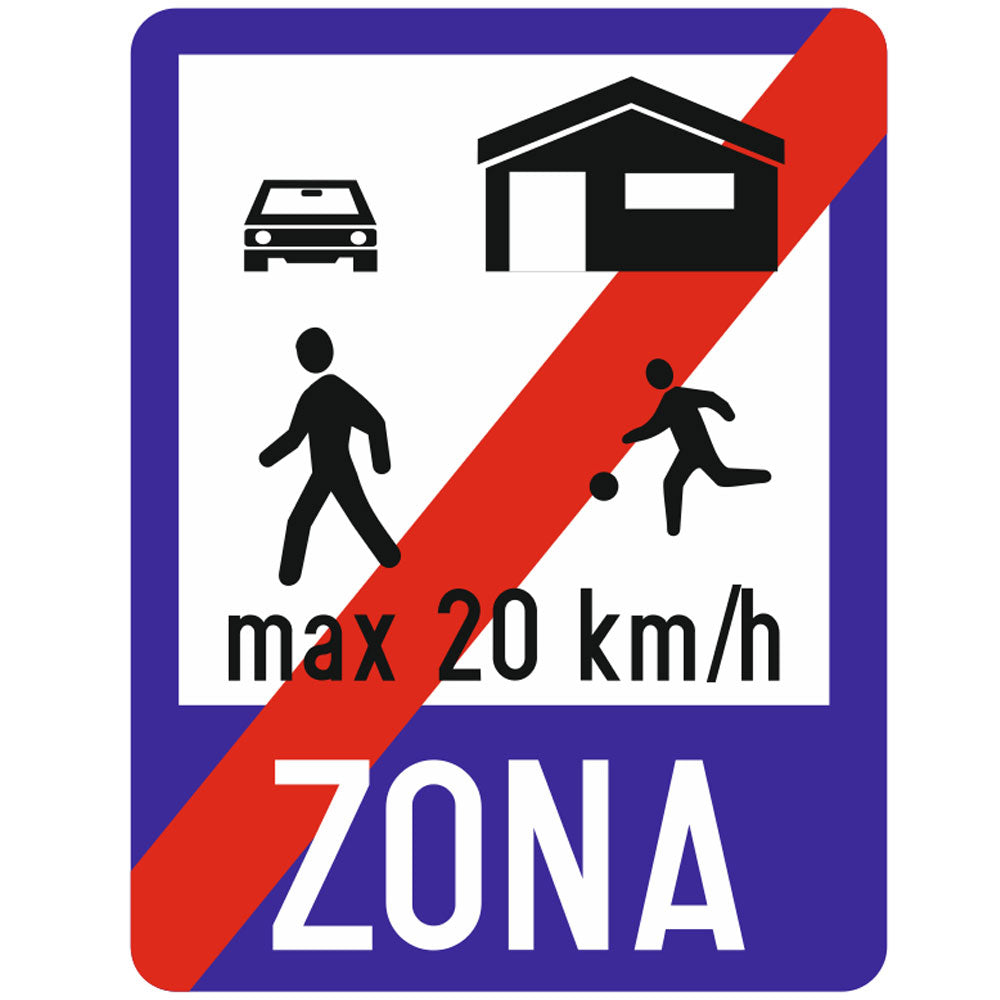 Sfarsitul zonei rezidentiale
