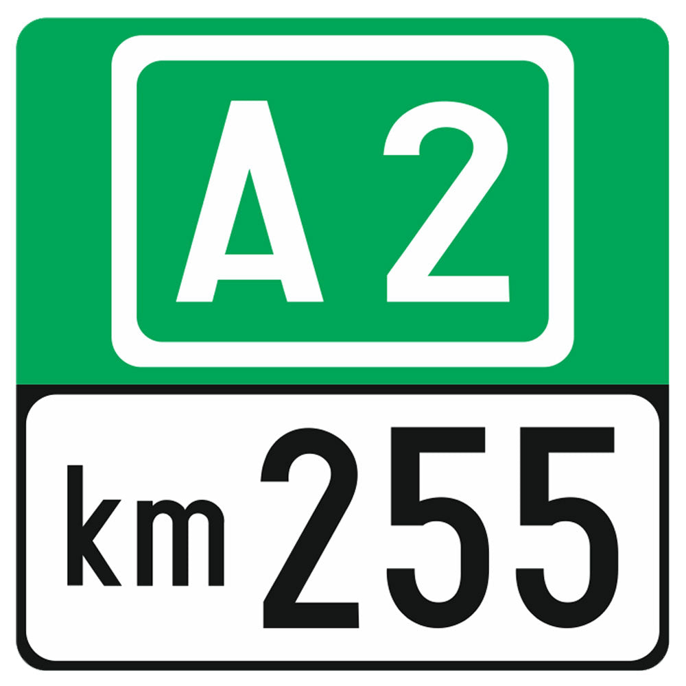 Indicatoare kilometrice pentru autostrazi