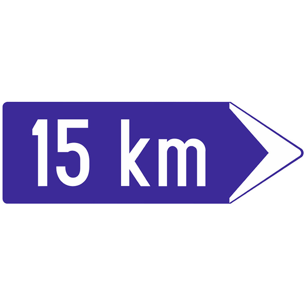 Directia si distanta pana la locul la care se refera indicatorul