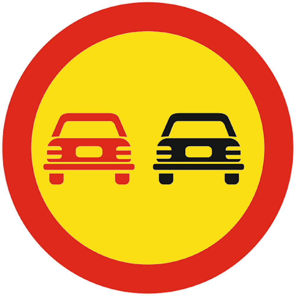 Depasirea autovehiculelor cu exceptia motocicletelor fara atas, interzisa