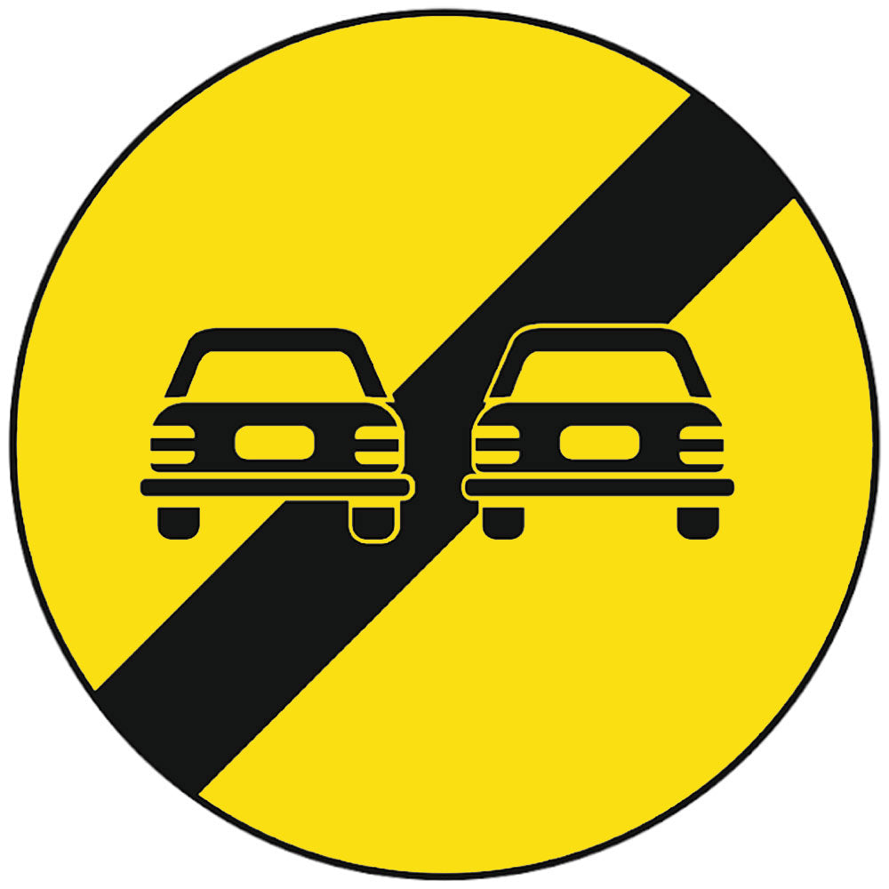 Sfarsitul interzicerii de a depasi