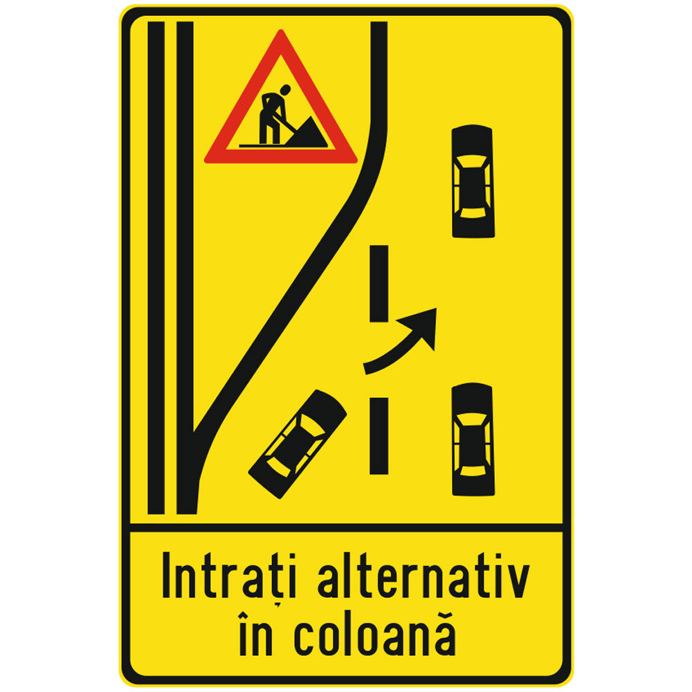 Intrare alternativa in coloana